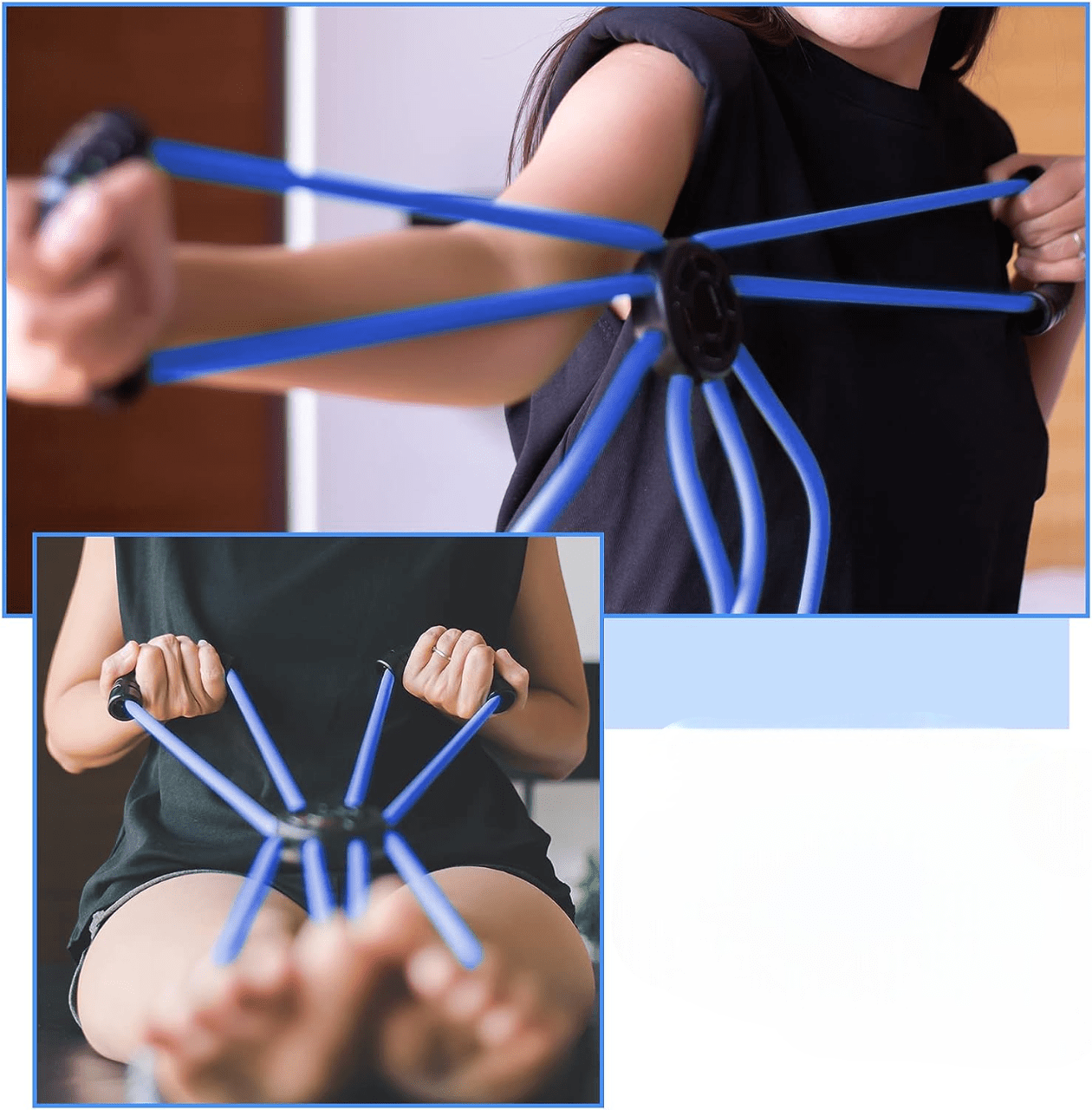 Bande de Résistance - HomeStretch™ - Bleu - Élite Fitness Équipements