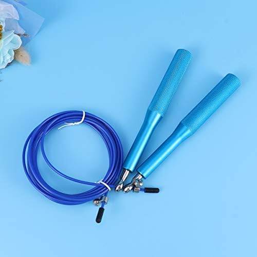 Corde à Sauter - JumpRopeCrossfit™ - Bleu - Élite Fitness Équipements