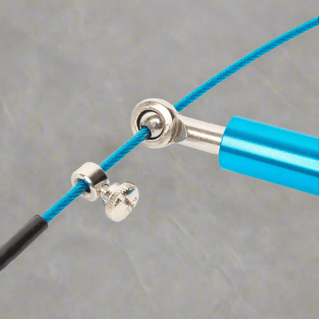 Corde à Sauter - JumpRopeCrossfit™ - Bleu - Élite Fitness Équipements